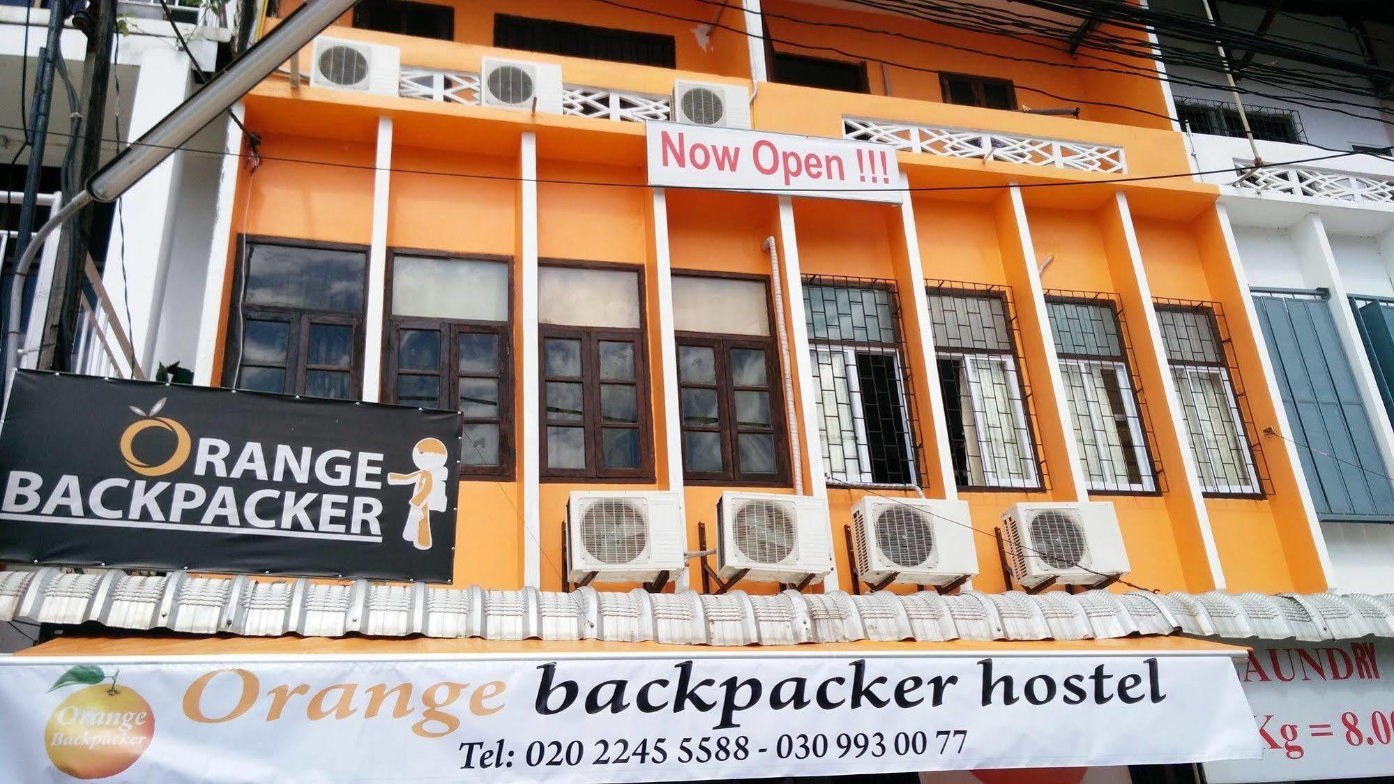 Orange Backpacker Hostel Vientiane Exteriér fotografie